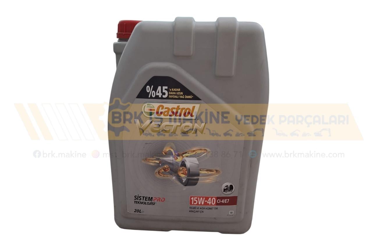 CASTROL VECTON 15W40- YAĞ 20L MOTOR YAĞI