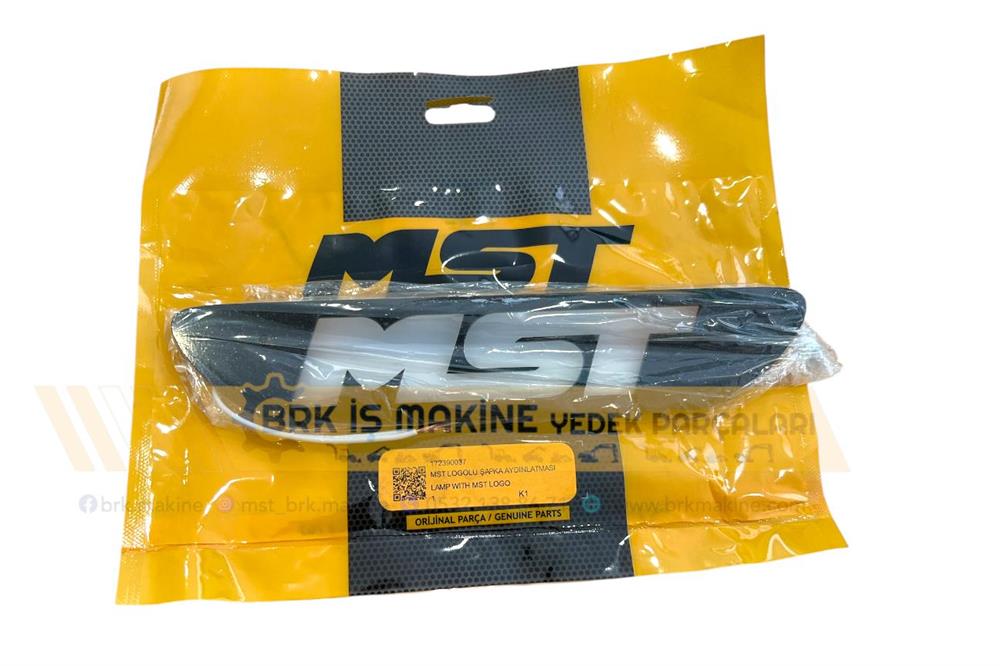 MST LOGOLU ŞAPKA AYDINLATMASI