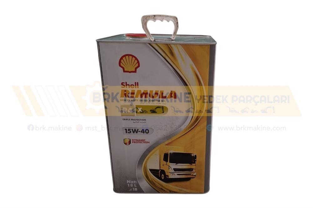 SHELL RIMULA 15W40 MOTOR YAĞI