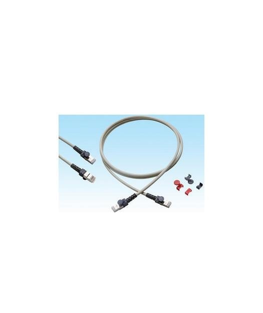 Cat6A S/FTP Patch Cord LSOH 3m Gri