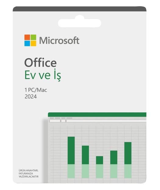 Microsoft Office Ev ve İş 2024 Türkçe