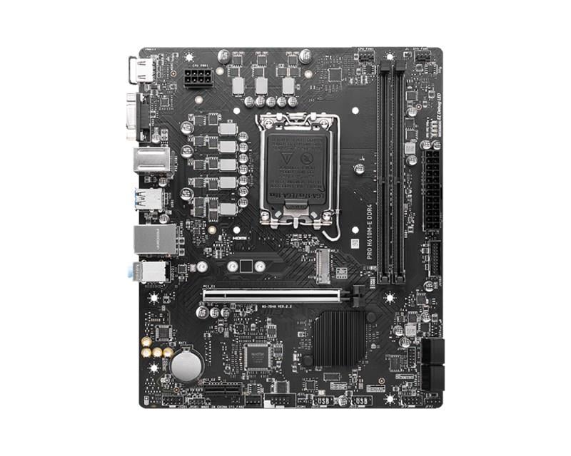 MSI Pro H610M-E D4 1700P Vga Hdmi