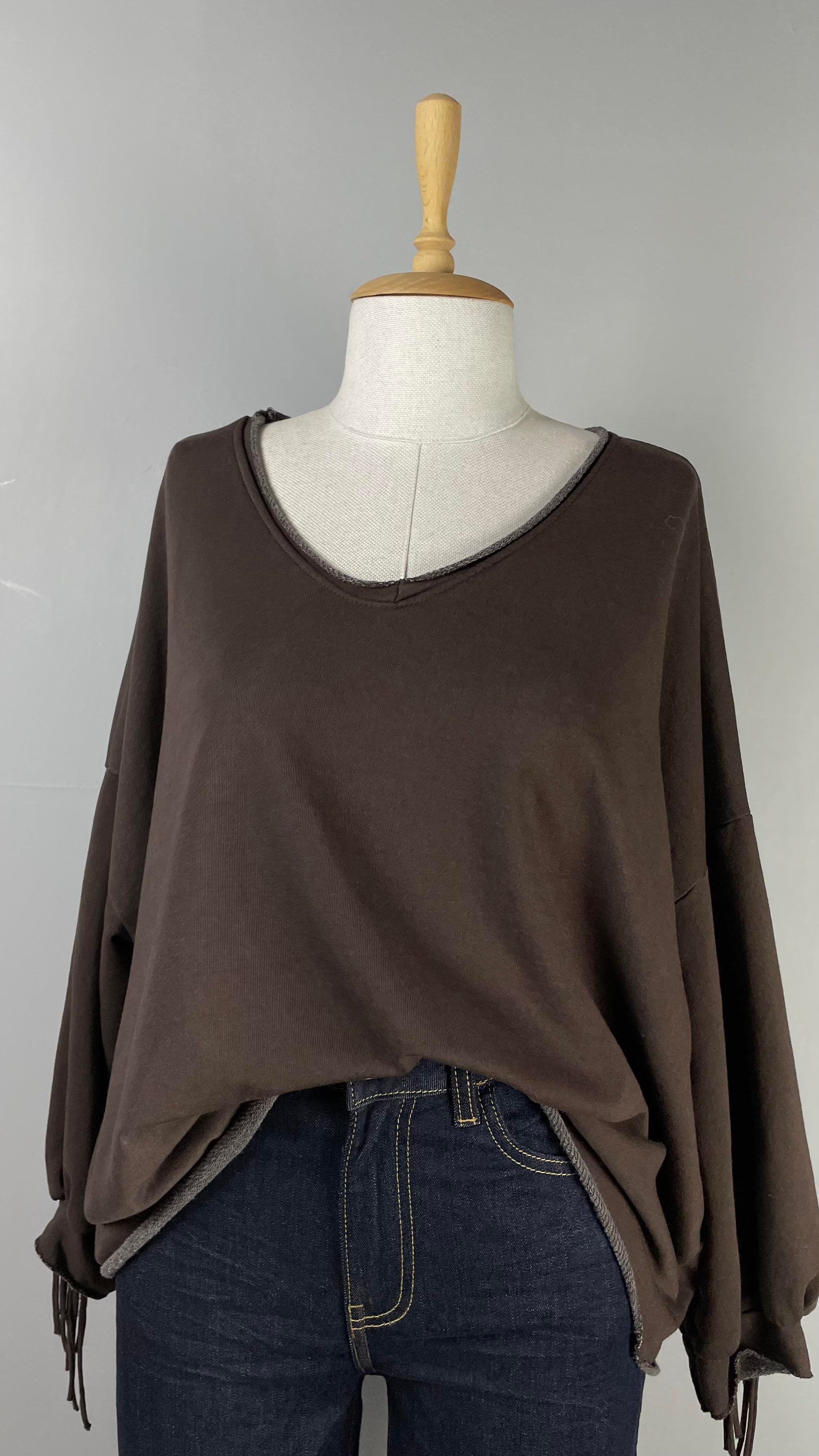 Western Püsküllü Sweat