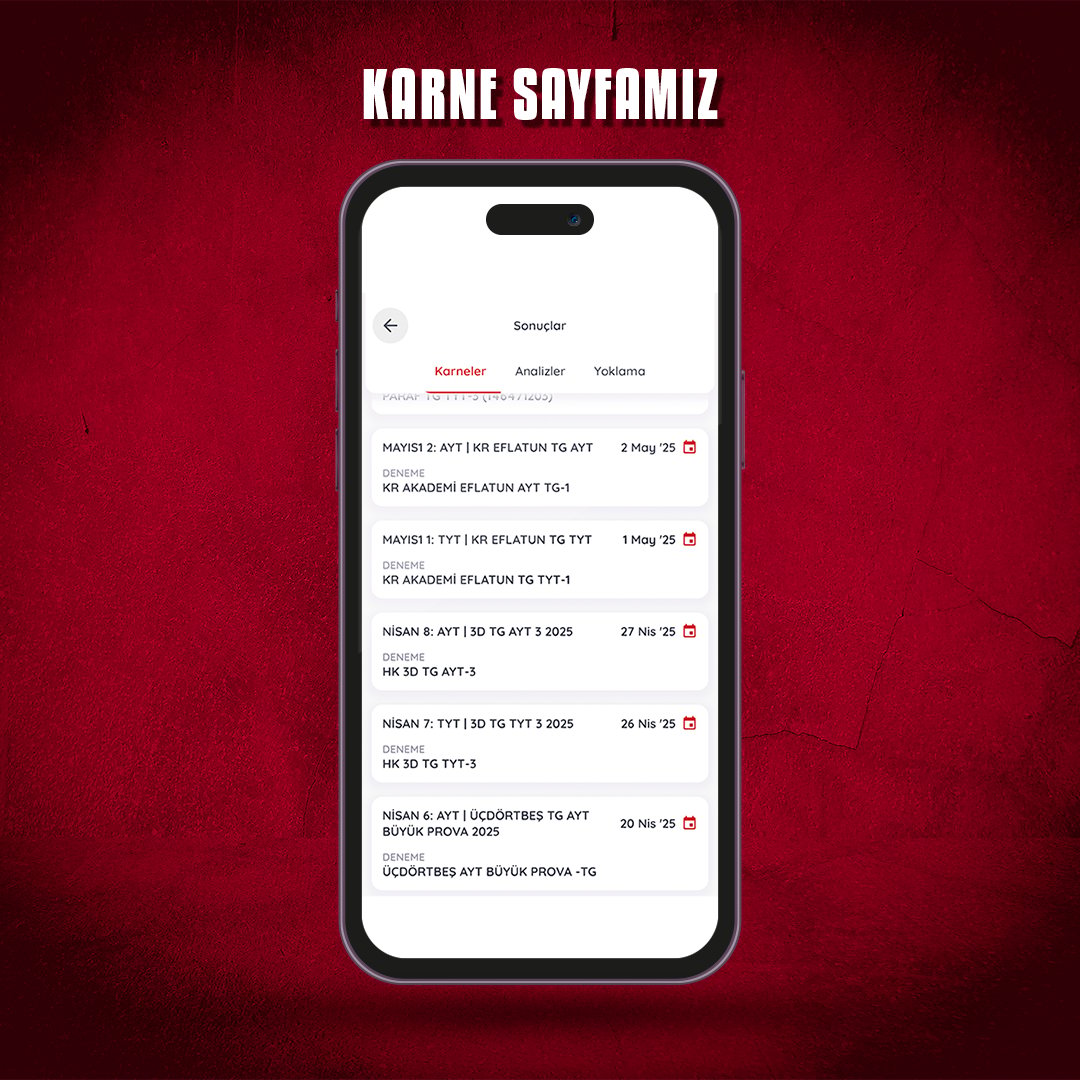 TYT - AYT ONLİNE DENEME PAKETİ