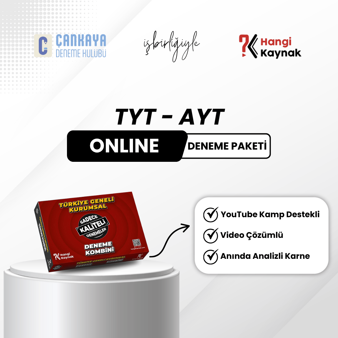 TYT - AYT ONLINE DENEME PAKETİ (80 DENEME)