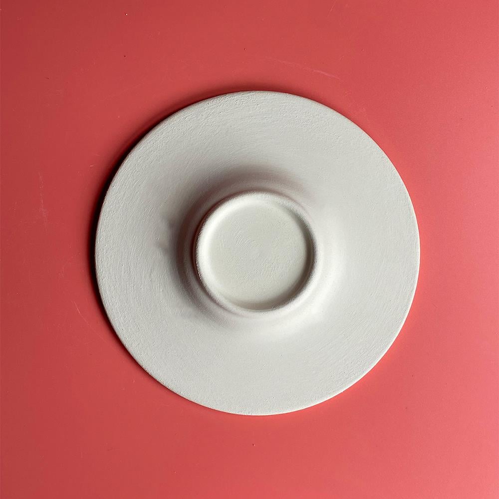 14 Cm Fincan Tabağı - Seramik Bisküvi
