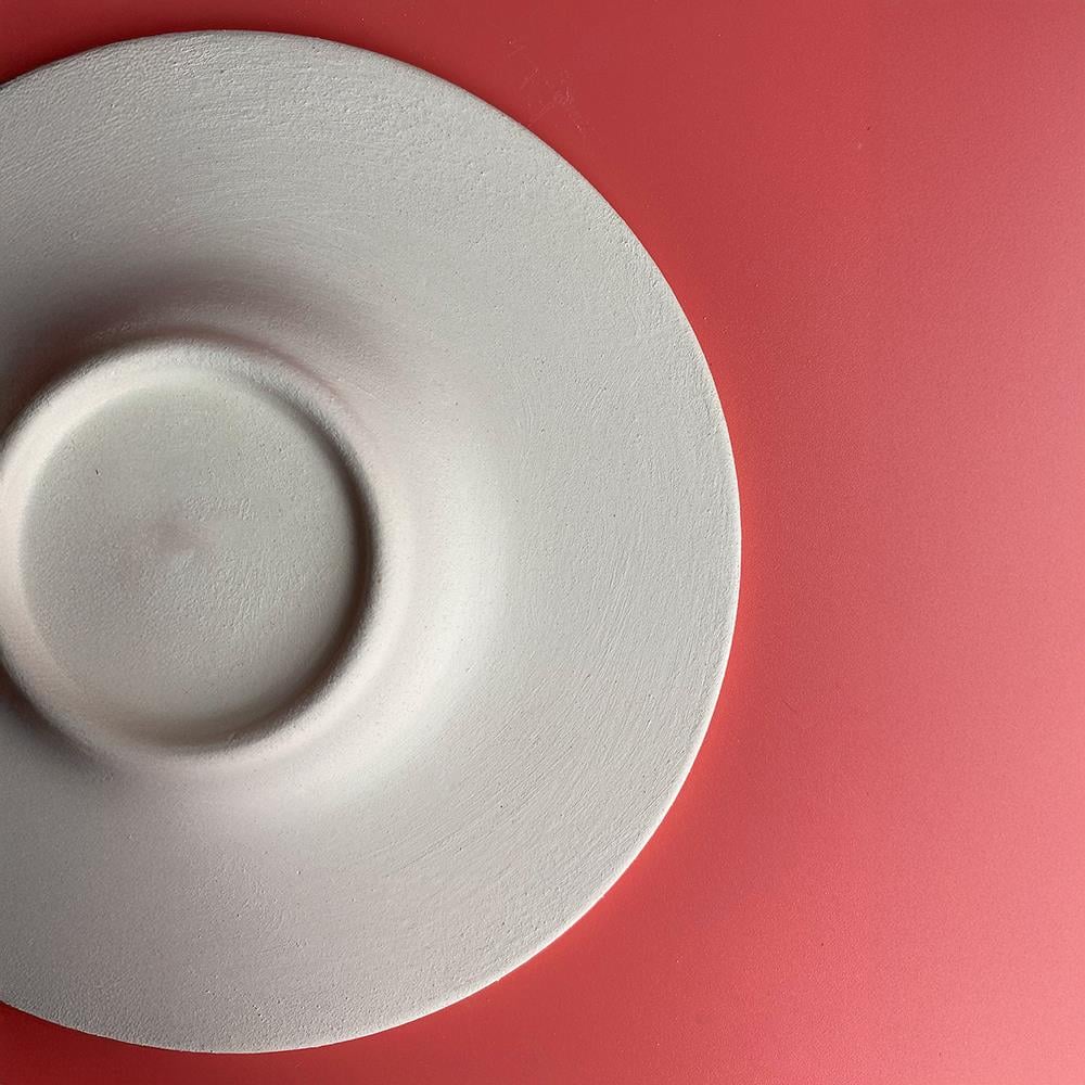 14 Cm Fincan Tabağı - Seramik Bisküvi