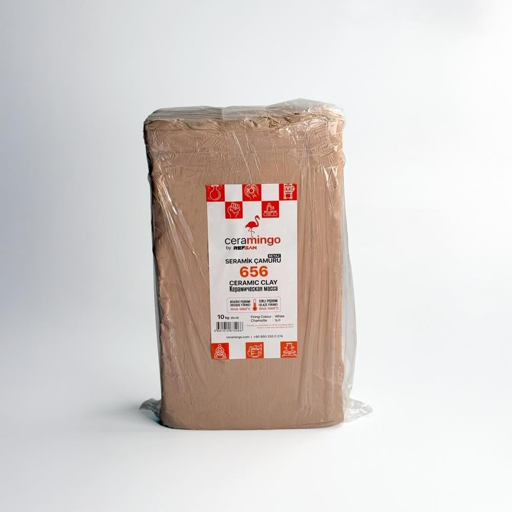 656 Seramik Çamuru Vakumlu 1050°C