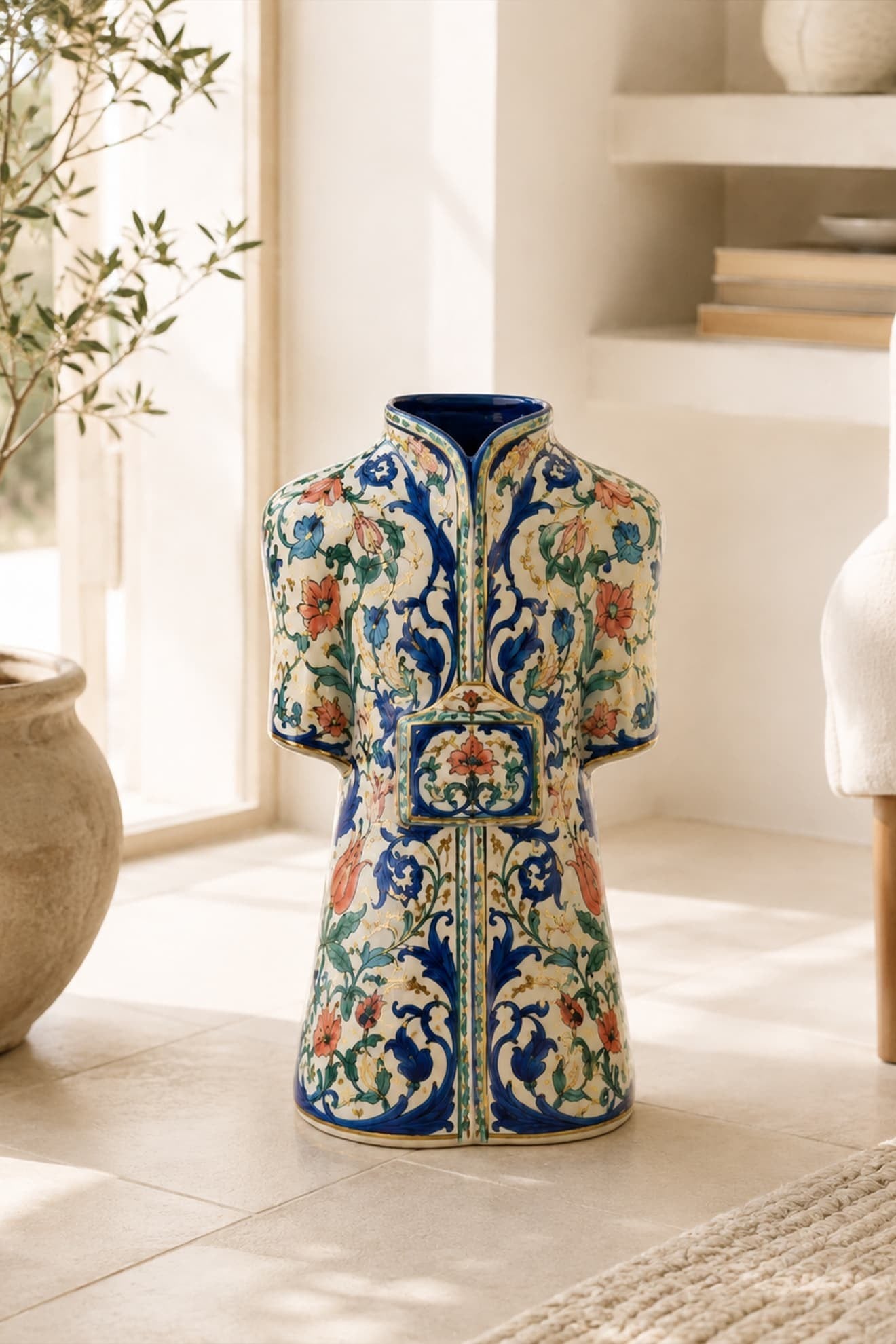 Miğfersiz Kaftan - Seramik Bisküvi