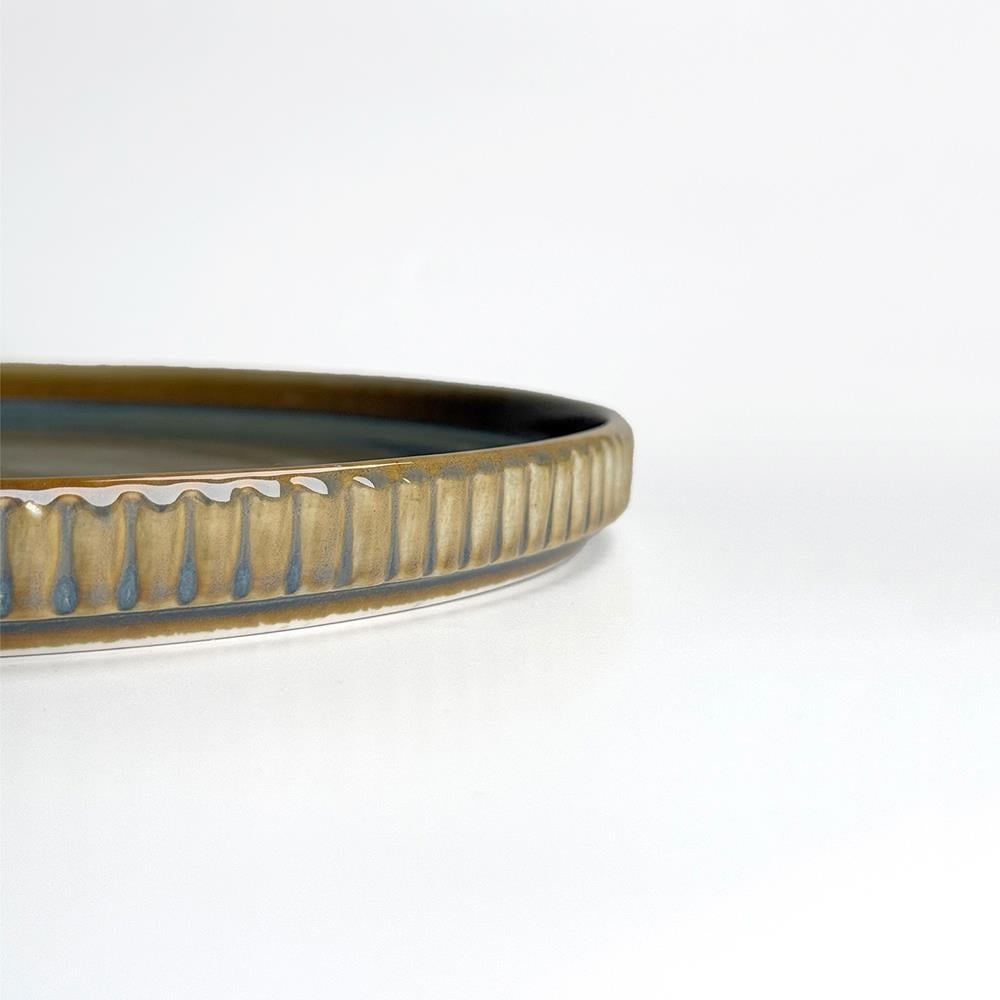 Satürn Porselen Servis Tabağı Apatit - 24 Cm