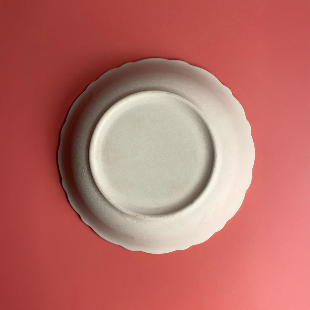 Yemek Tabağı - Seramik Bisküvi