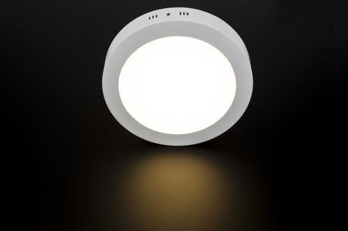 18W Yuvarlak Sıva Üstü Led Panel Armatür Alüminyum Gün Işığı Cata CT-5233
