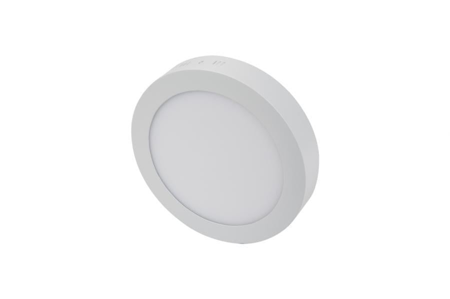25W Damla Yuvarlak Sıva Üstü Led Panel Armatür Cata CT-5271 - Beyaz Işık Alüminyum Kasa