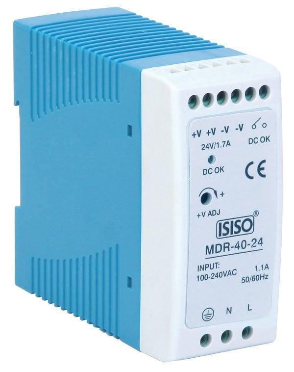 ISISO 40w 5v DC 6.0a Raya Montajlı Güç Kaynağı