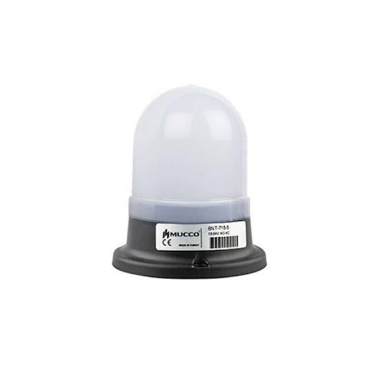 RGB Buzzer Mini Tepe Lambası 12-24V AC/DC MUCCO SNT-74-B-RGB