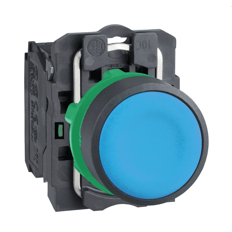 Schneider Yaylı Buton - Mavi - XB5-AA61