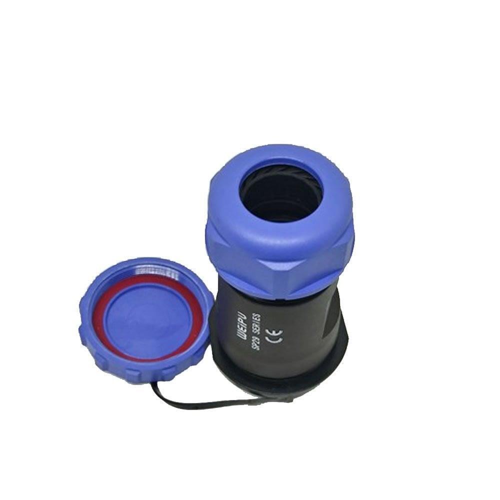 SP2911/S10 10 Pinli Dişi IP68 Plastik Seyyar Tipi Konnektör Weipu