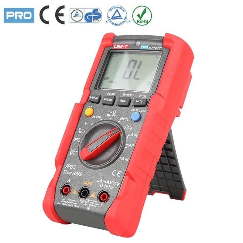 Uni-T UT191T Profesyonel Multimetre, IP65 Test Cihazı