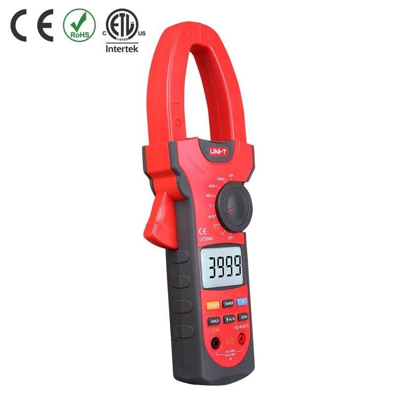 Uni-T UT208A Dijital Pensampermetre, 1000 A Test Cihazı