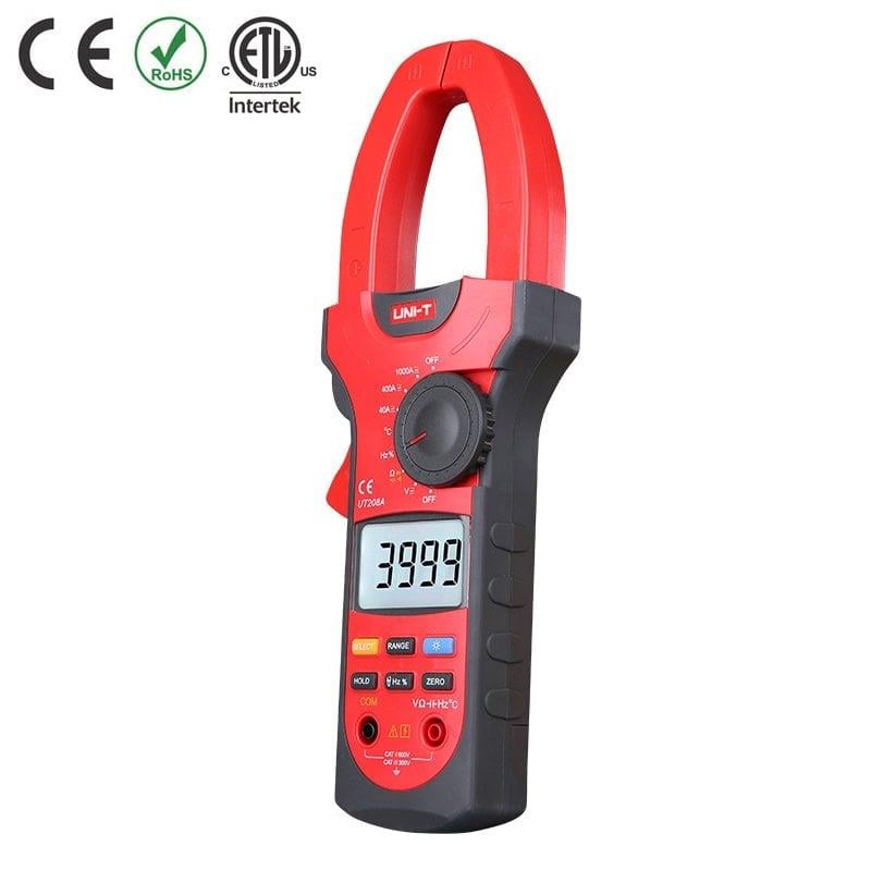 Uni-T UT209A Dijital Pensampermetre, 1000 A Test Cihazı