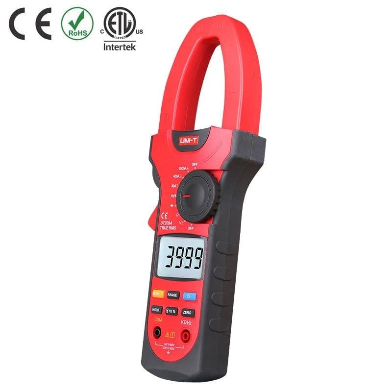 Uni-T UT209A Dijital Pensampermetre, 1000 A Test Cihazı