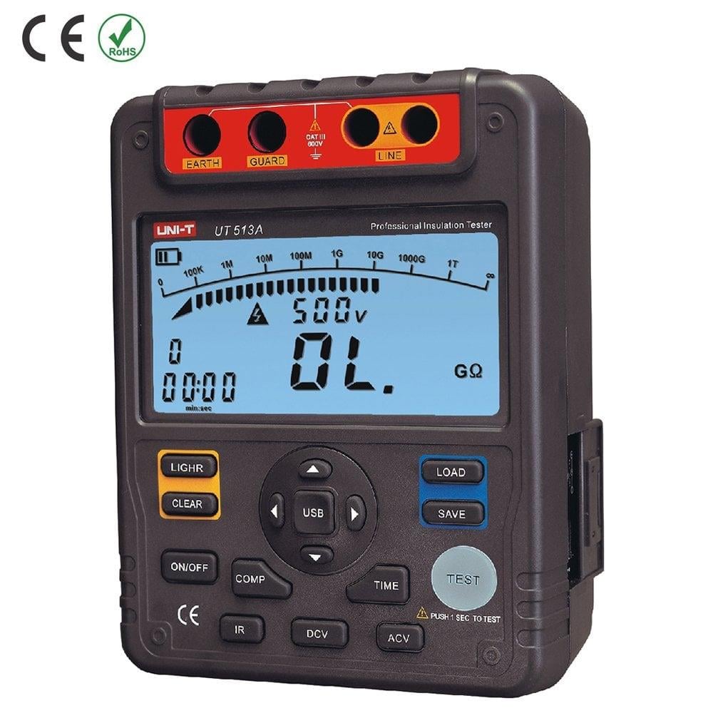 UNI-T UT513A Dijital İzolasyon Megeri, Test Cihazı