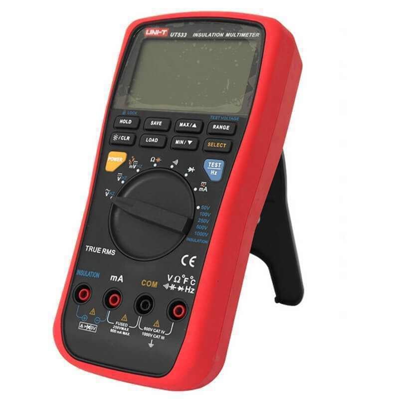 UNI-T UT533 izolasyon Megeri True RMS Multimetre, Test Cihazı