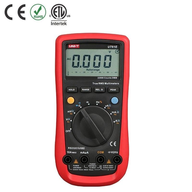 Uni-T UT61E+ Dijital Multimetre, Ölçü Aleti unit