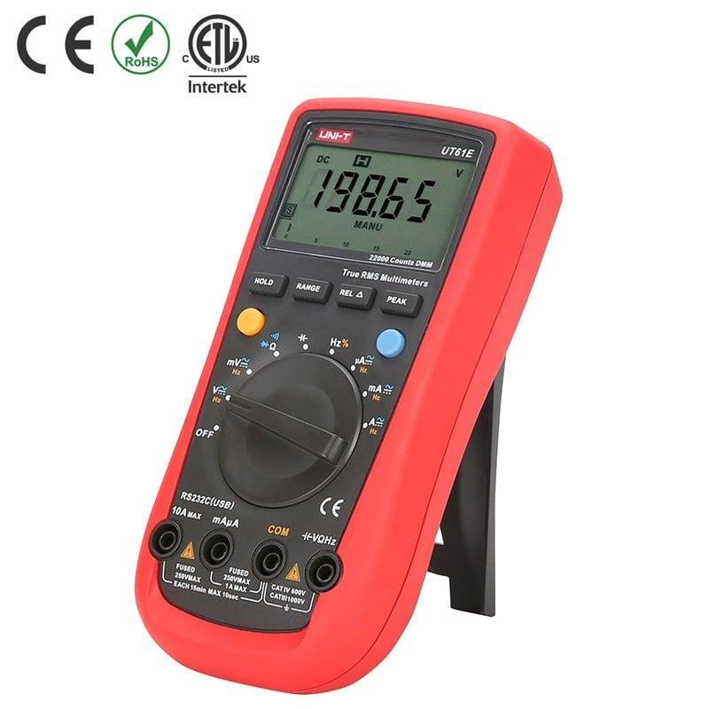 Uni-T UT61E+ Dijital Multimetre, Ölçü Aleti unit