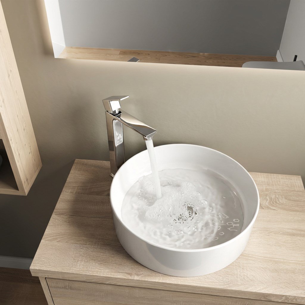 Adell Bloc Uzun Lavabo Bataryası -Parlak Krom-15940151