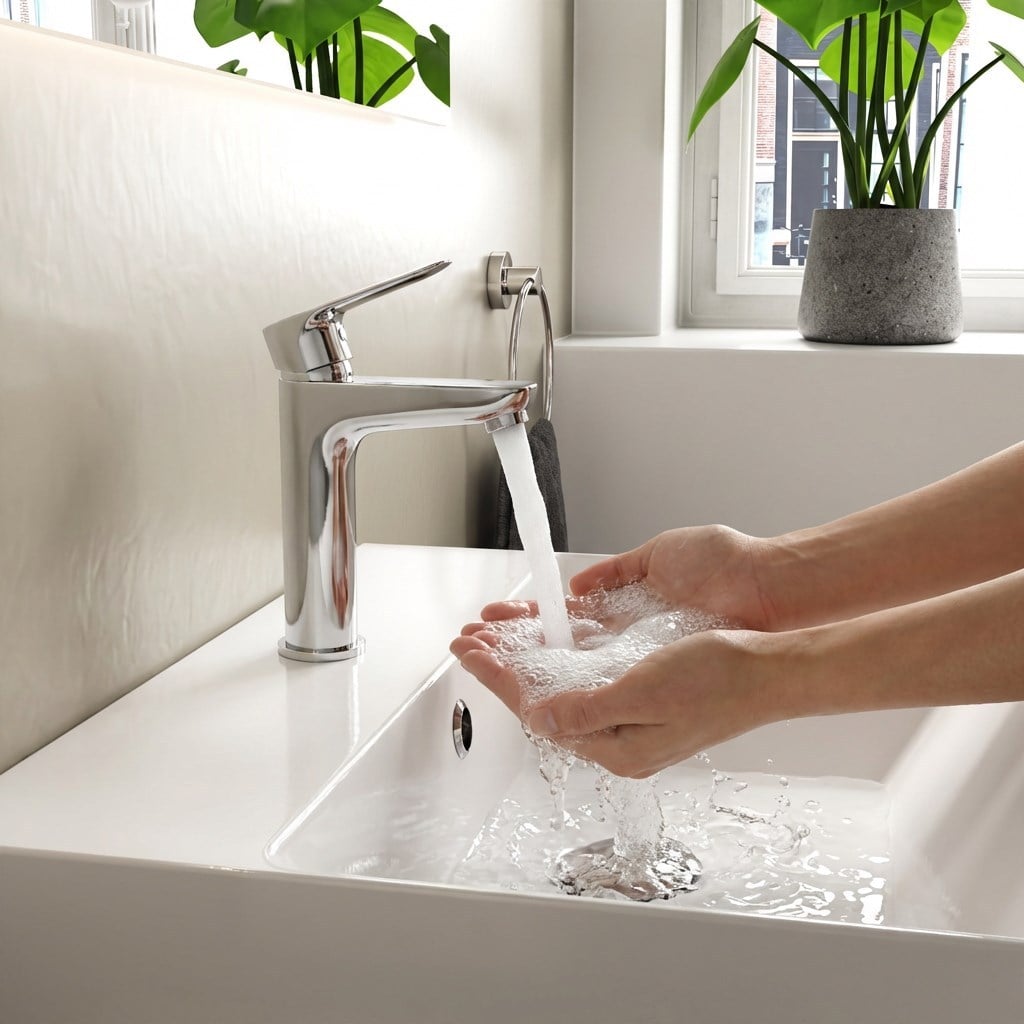 Adell Lea  Lavabo Bataryası -Parlak Krom | 15920101
