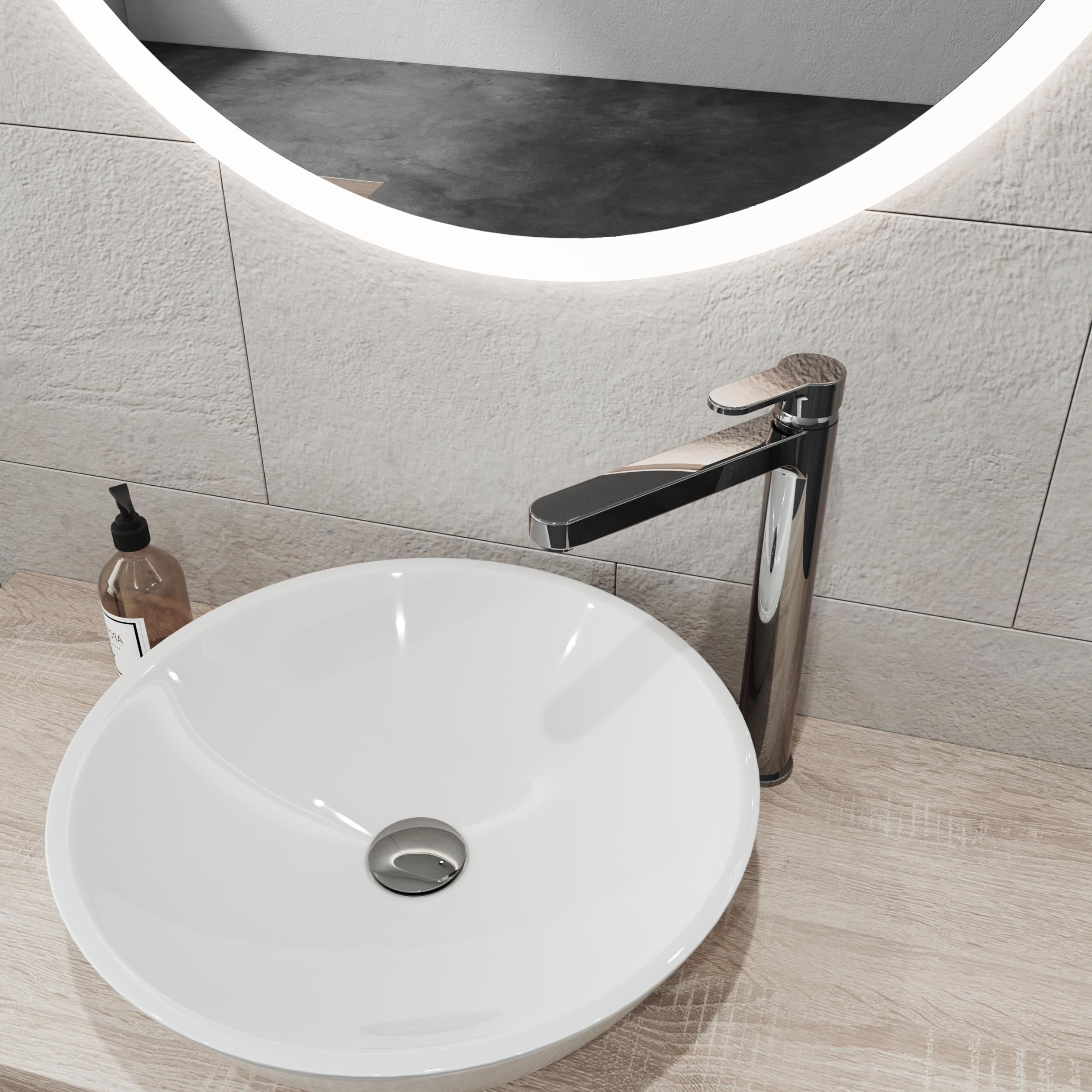 Adell Lento Uzun Lavabo Bataryası – Krom | 15490151
