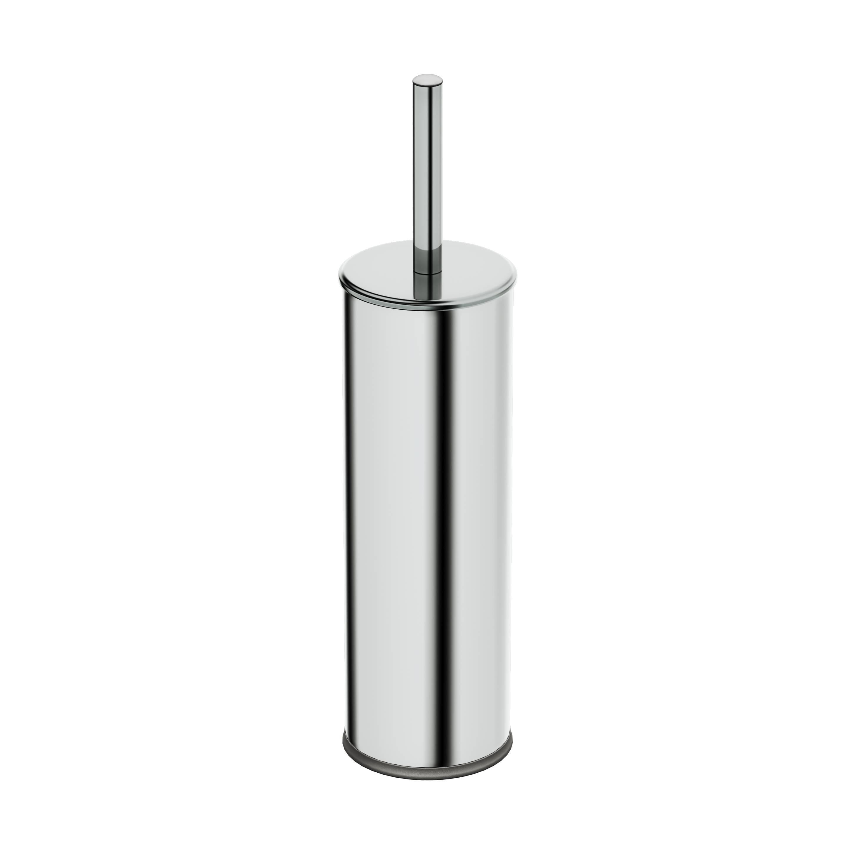 Aqua Bagno Basic Klozet ve Tuvalet Fırçası, Parlak Krom Paslanmaz | 35.99.55.01.01
