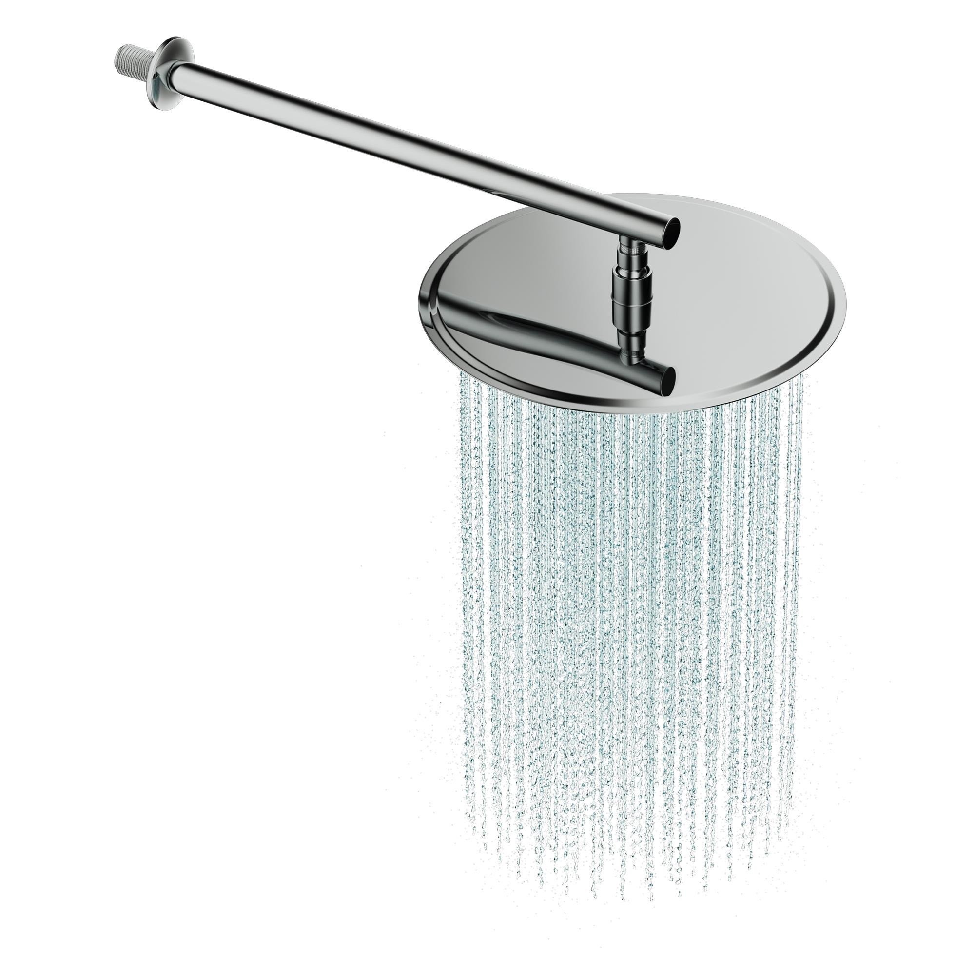 Aqua Bagno Largo Tepe Duşu, Paslanmaz Krom, 30x30 cm | 30.30.77.01.02