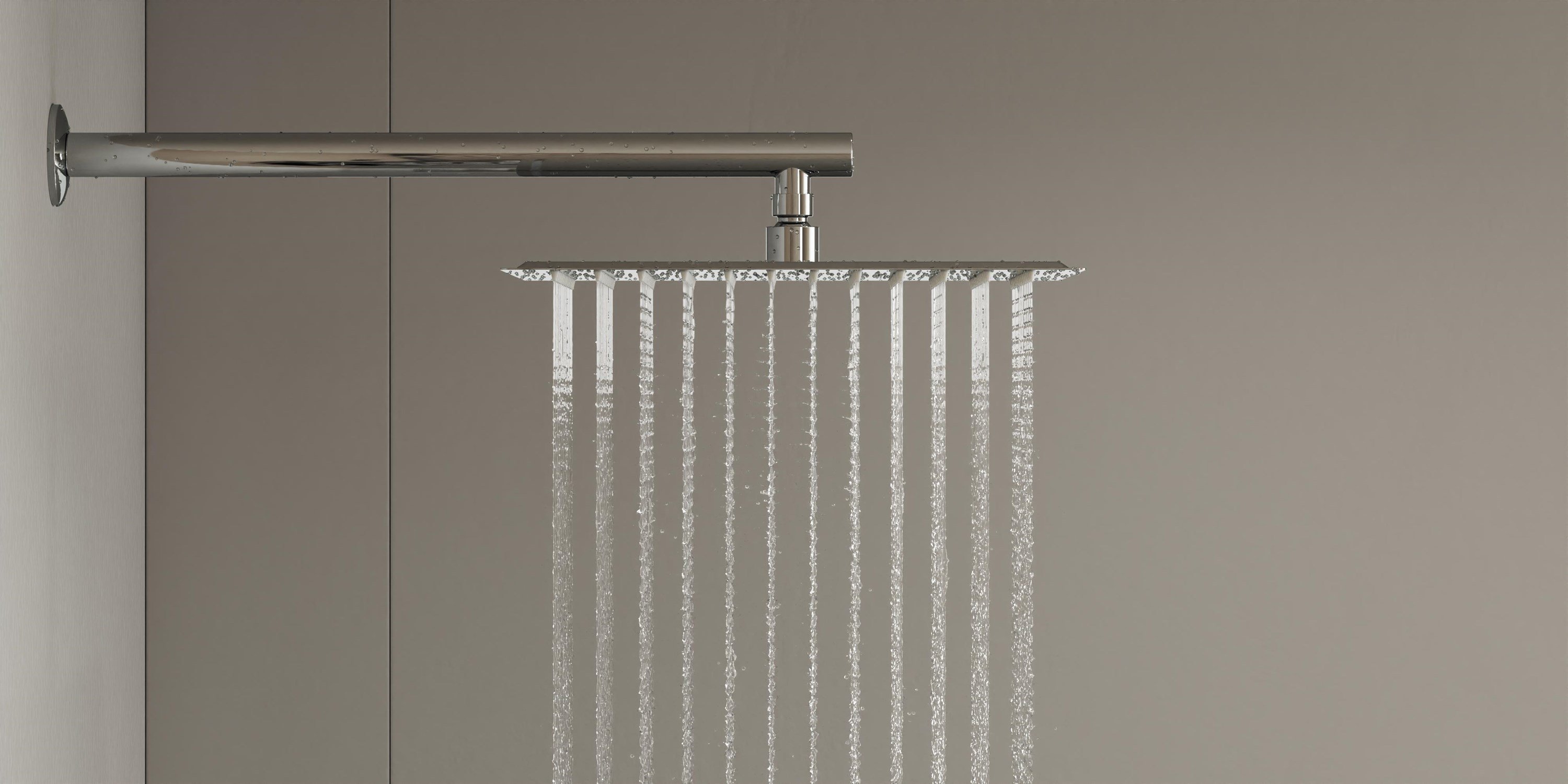 Aqua Bagno Mega Kare Tepe Duşu, Paslanmaz Krom, 30x30 cm | 30.30.77.01.06