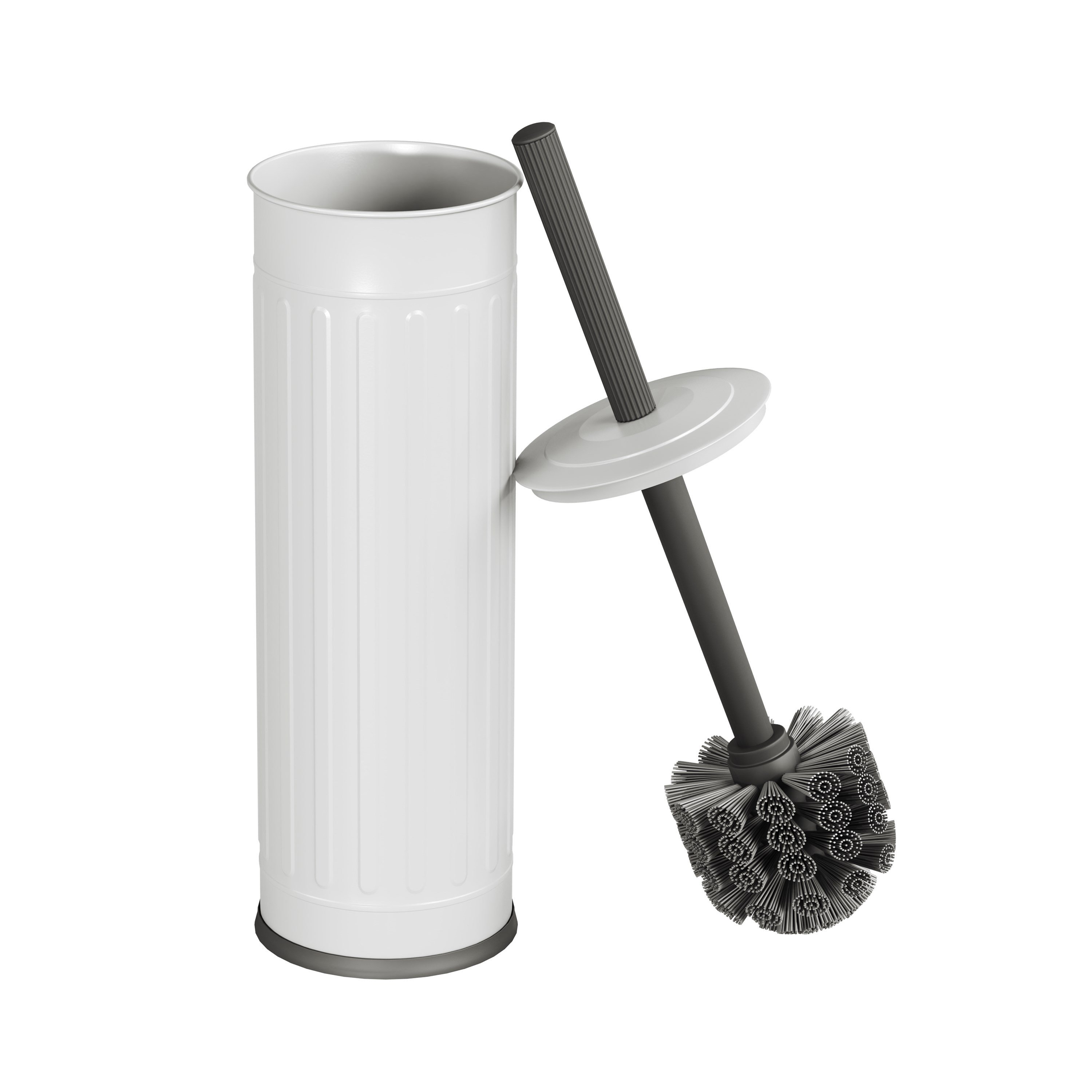 Aqua Bagno Midas Klozet ve Tuvalet Fırçası , Beyaz | 35.22.55.01.04