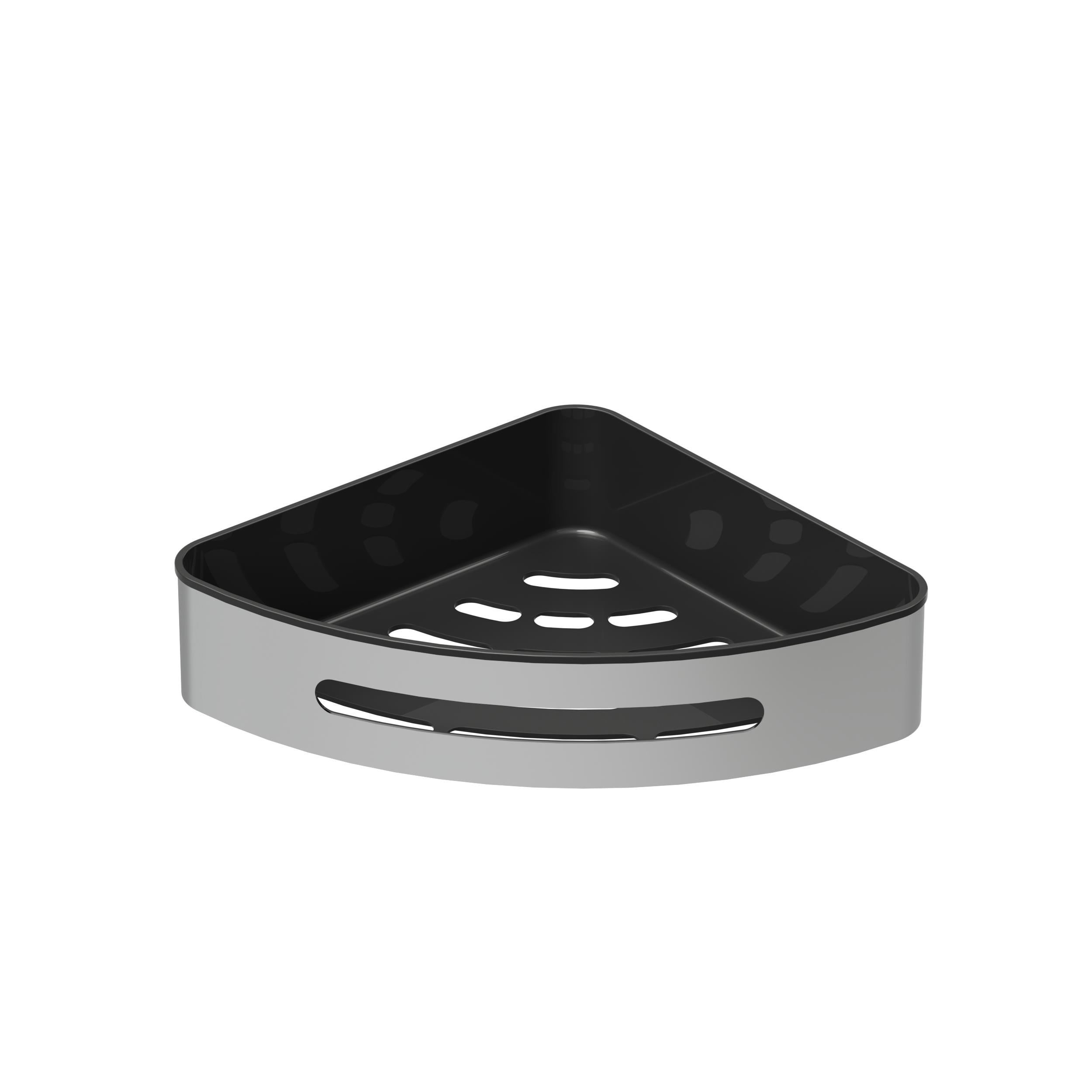 Aqua Bagno Smart Köşe Süngerlik 20x20 cm, Parlak Krom | 35.29.56.01.01