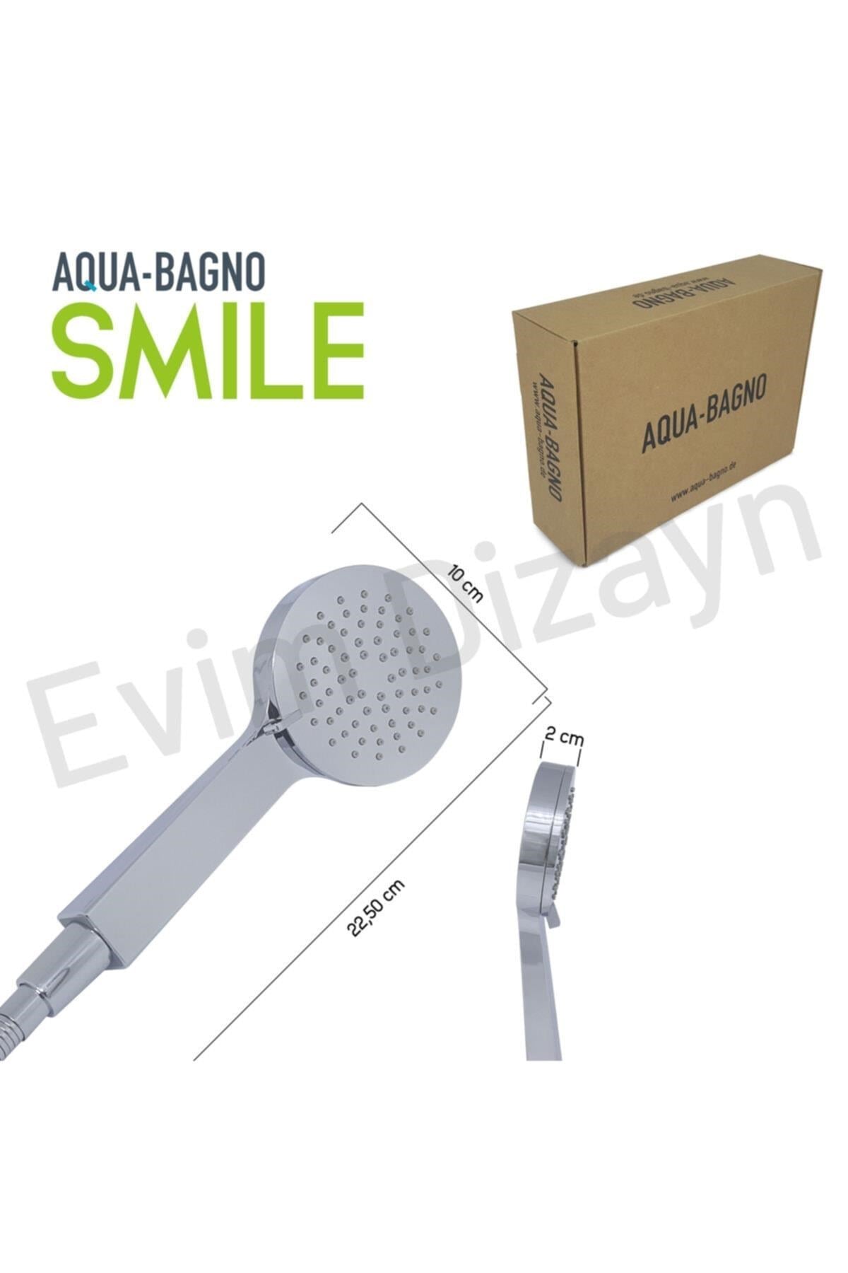 Aqua Bagno Smile El Duşu - Duş Başlığı 3 Fonksiyonlu | 90.25.25.02