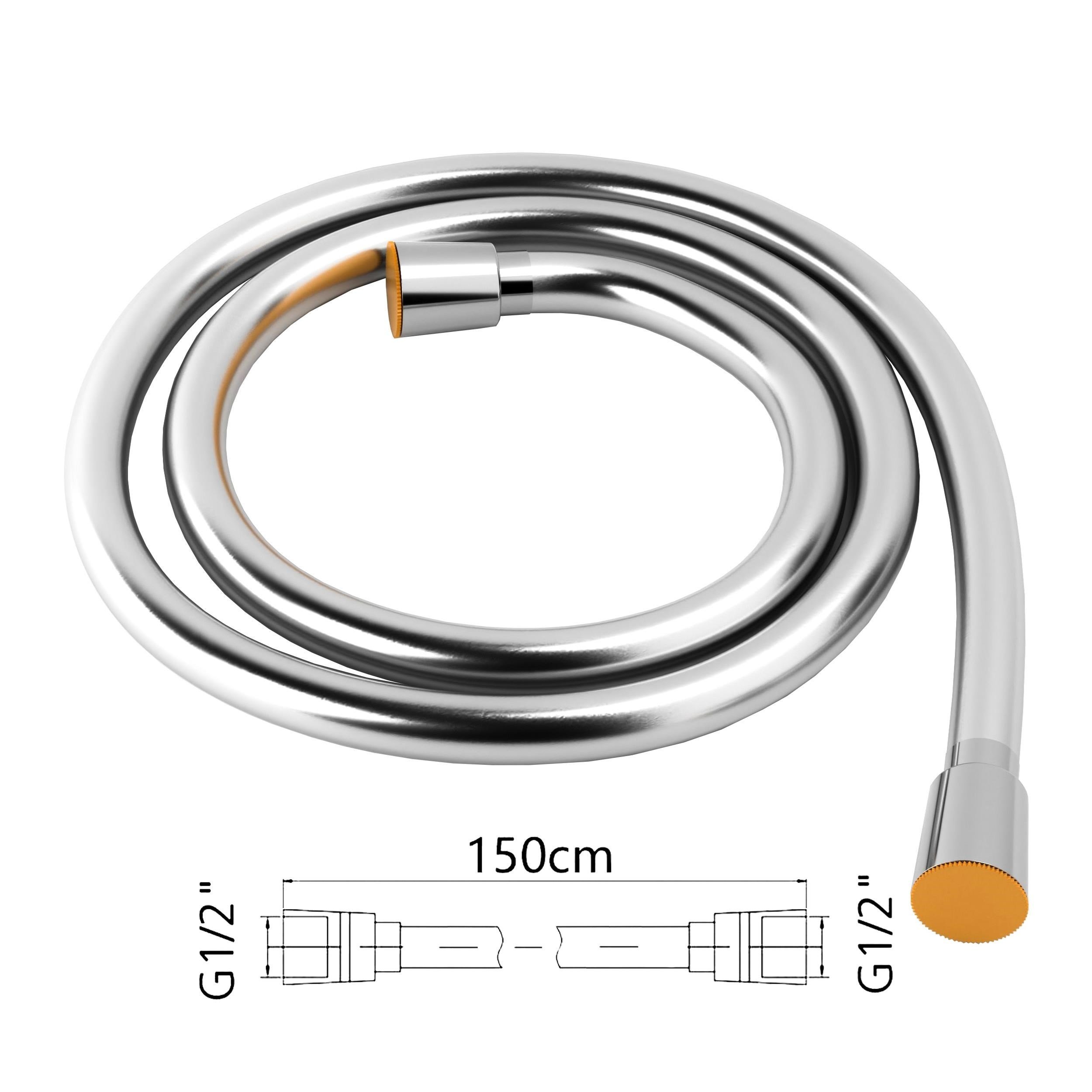 Aqua Bagno Ultra Flex Duş Spiral Hortumu - 150 cm | 90.25.24.02