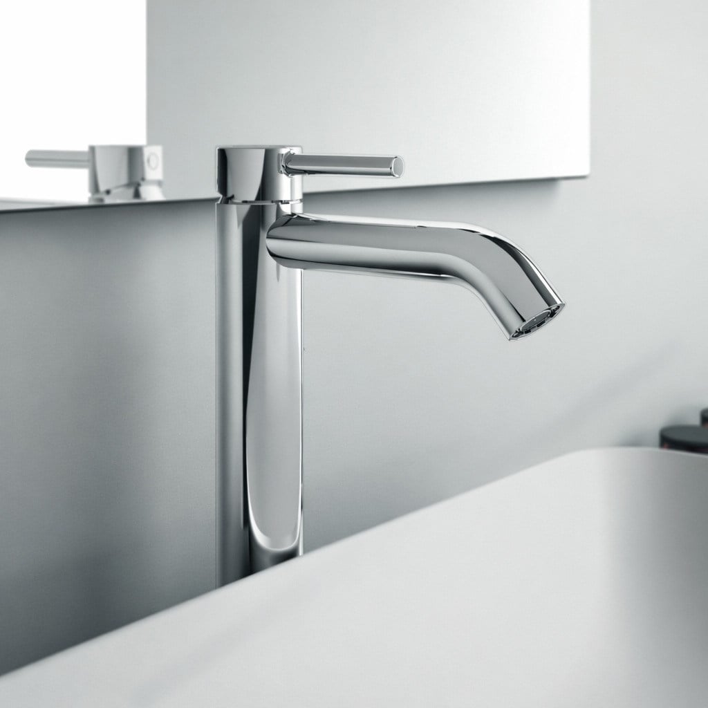 BC269AA Ceraline Yüksek Lavabo Bataryası-Chrome-Sifon Kumandasız