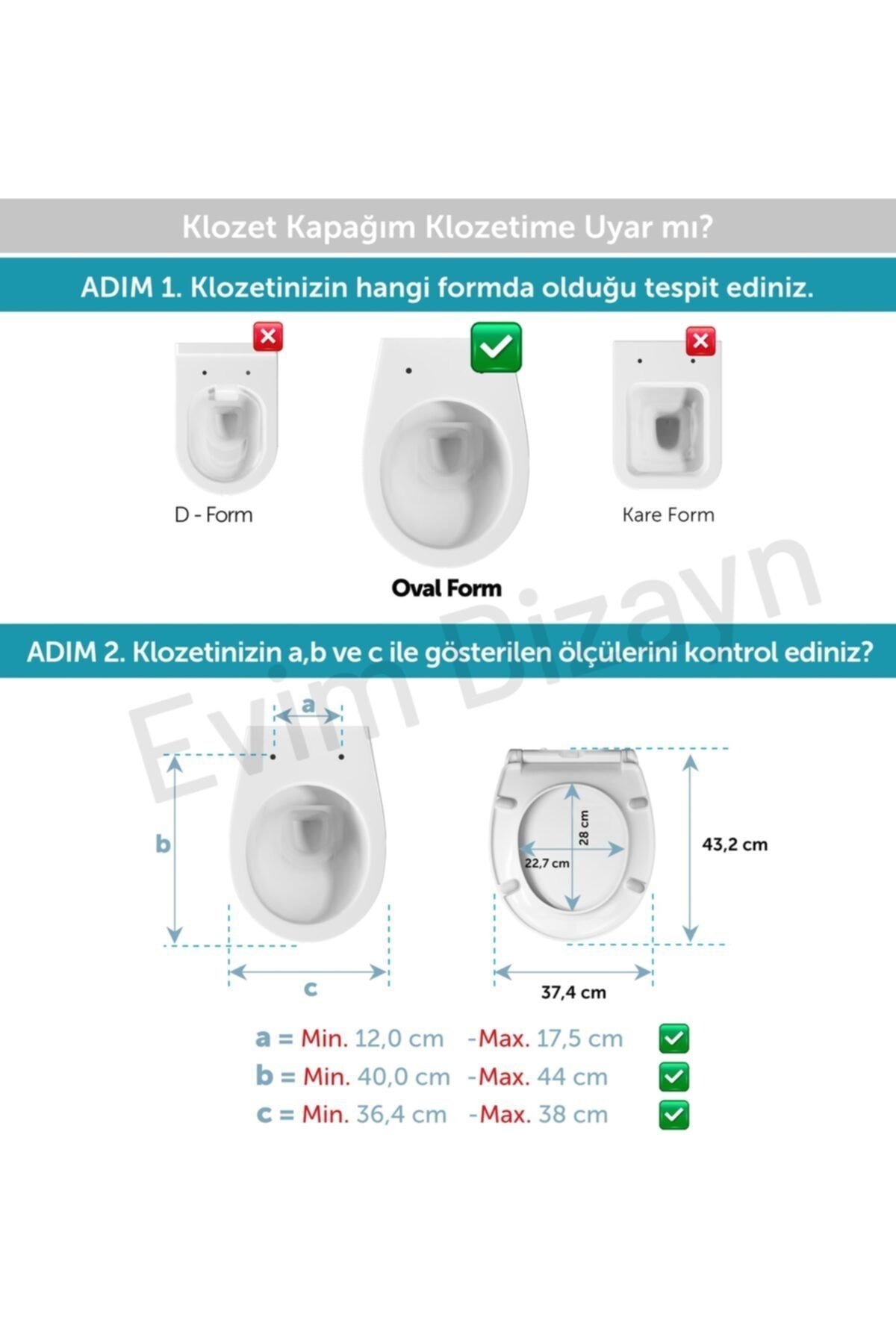 Crown Beyaz Yavaş Kapanan Klozet Kapağı | 90.99.50.05