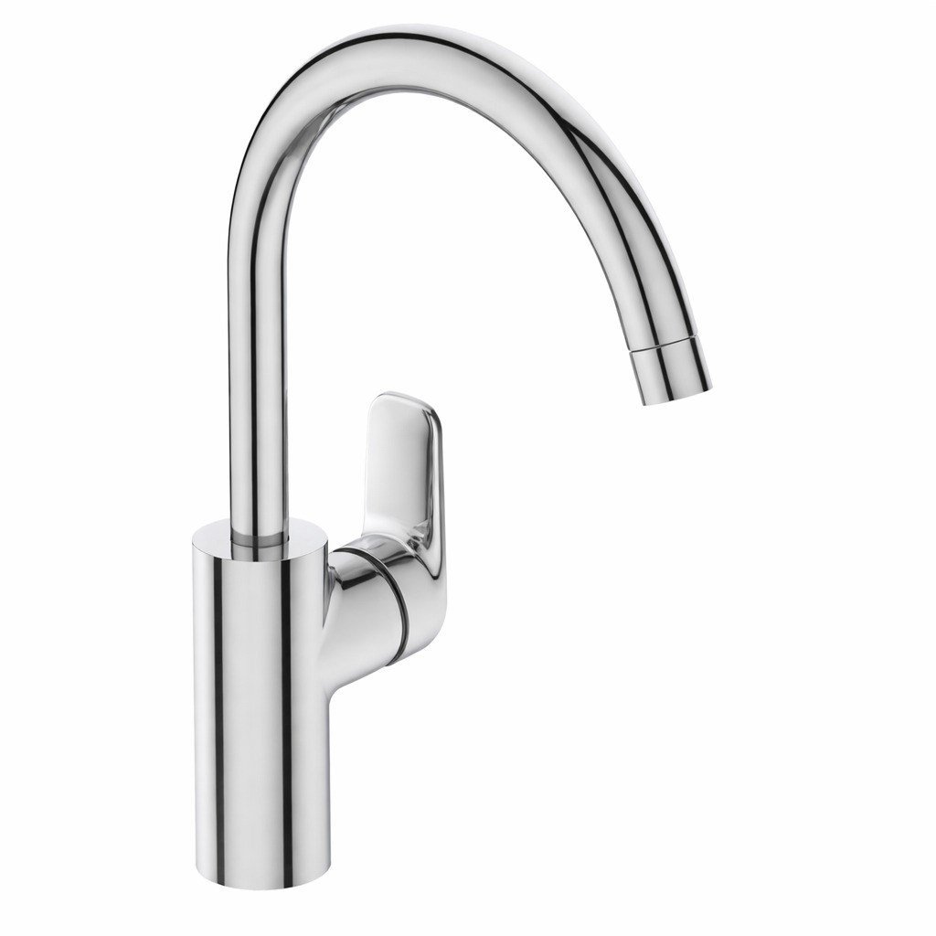 Ideal Standard Ceraflex Kuğu Eviye Bataryası-Krom | B1727AA