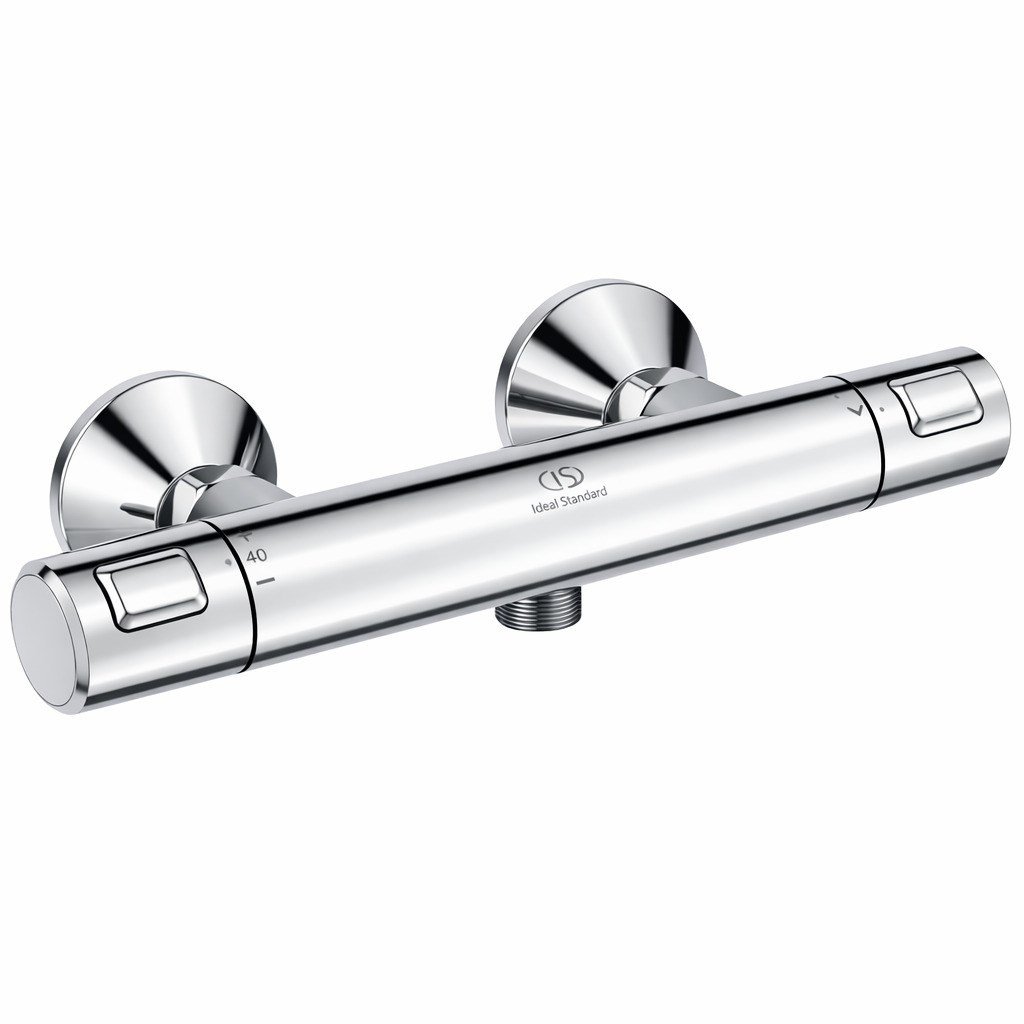 Ideal Standard Ceratherm T25 Termostatik Duş Bataryası-Krom | A7201AA