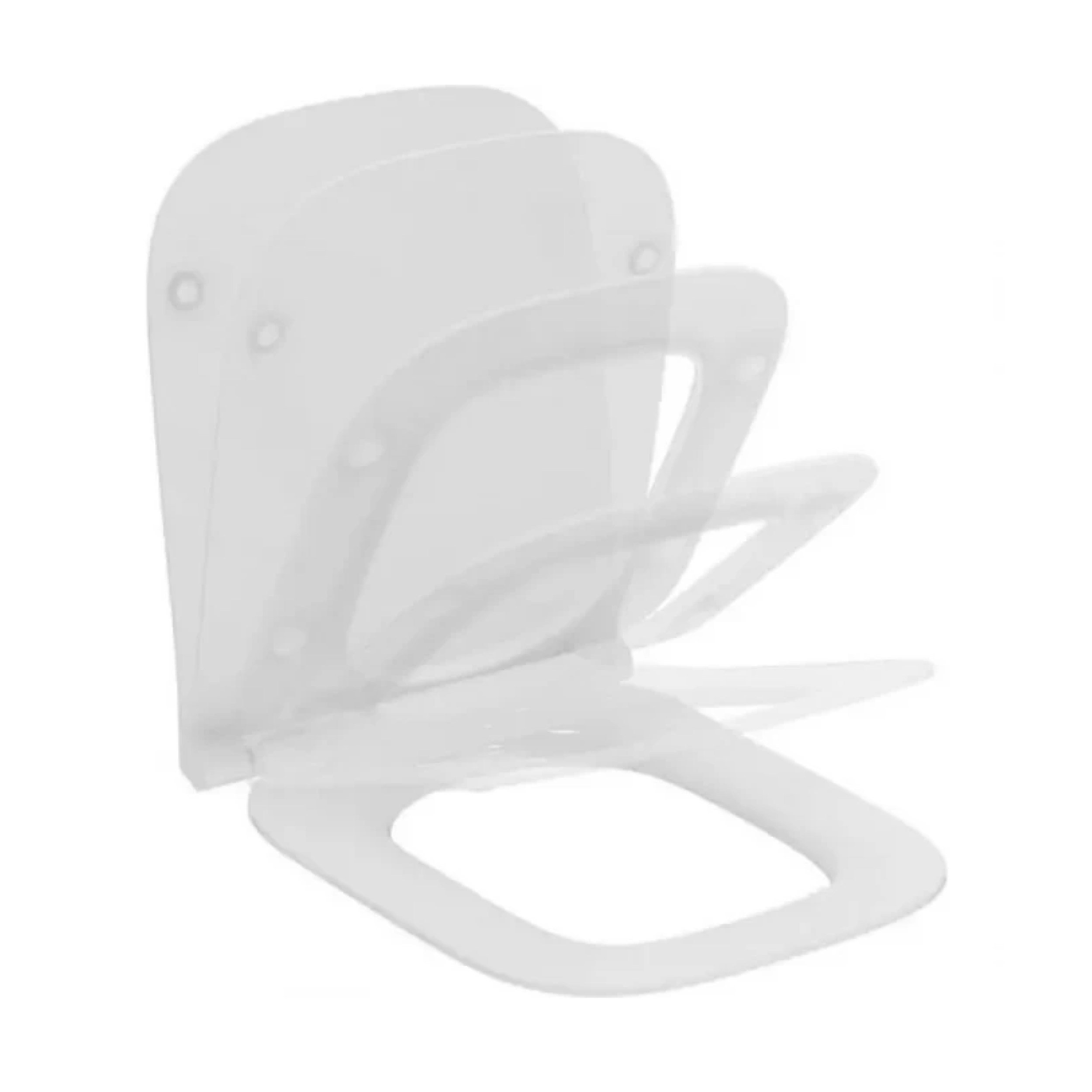 Ideal Standard i.life B Klozet Kapağı-White-Thin-Yavaş Kapanan | T500301