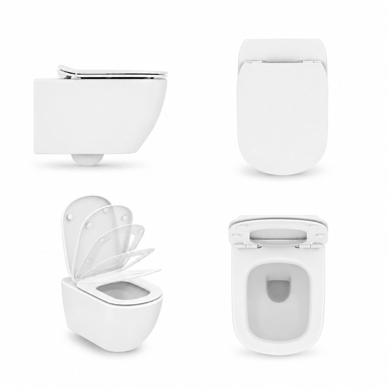 Ideal Standard Idealmood Asma Klozet AquaBlade® Thin Kapak Dahil Beyaz Soft Close | T466501