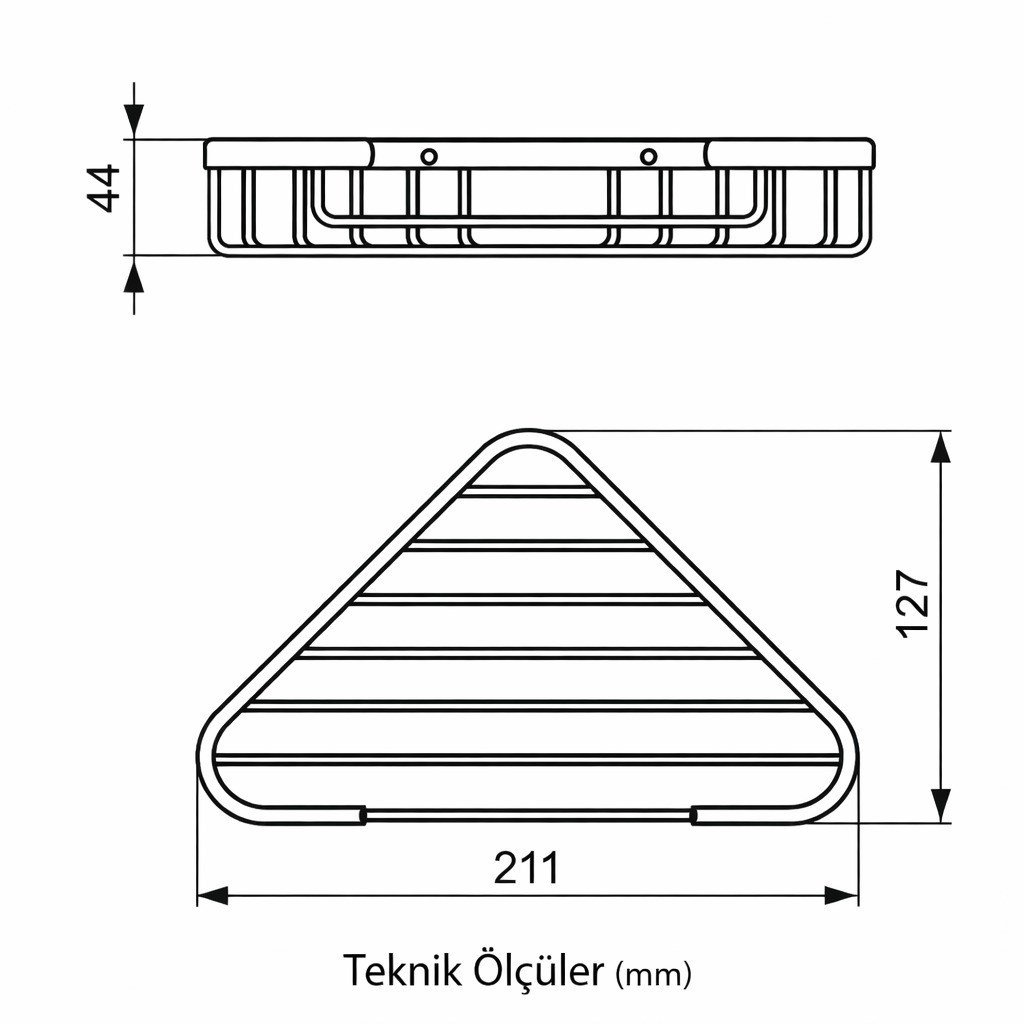 Ideal Standard Iom Köşe Süngerlik-Krom | A9105AA