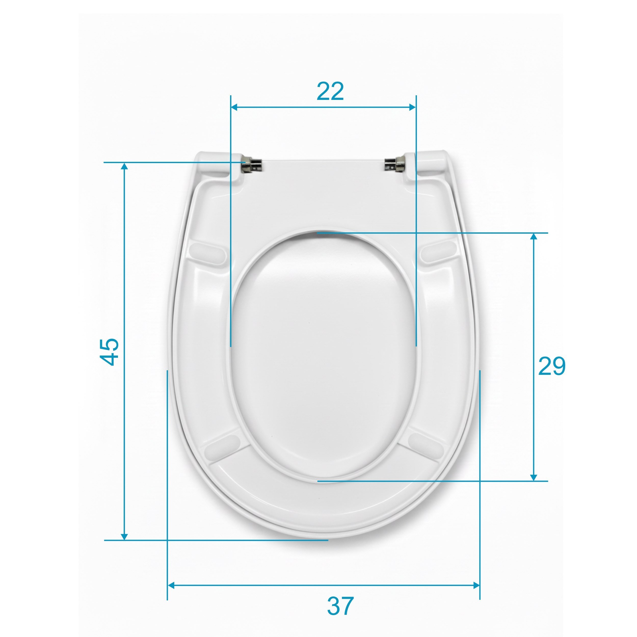Ideal Standard Strada O – Z299001  Yavaş Kapanan Klozet Kapağı, Beyaz,  Metal Menteşeli