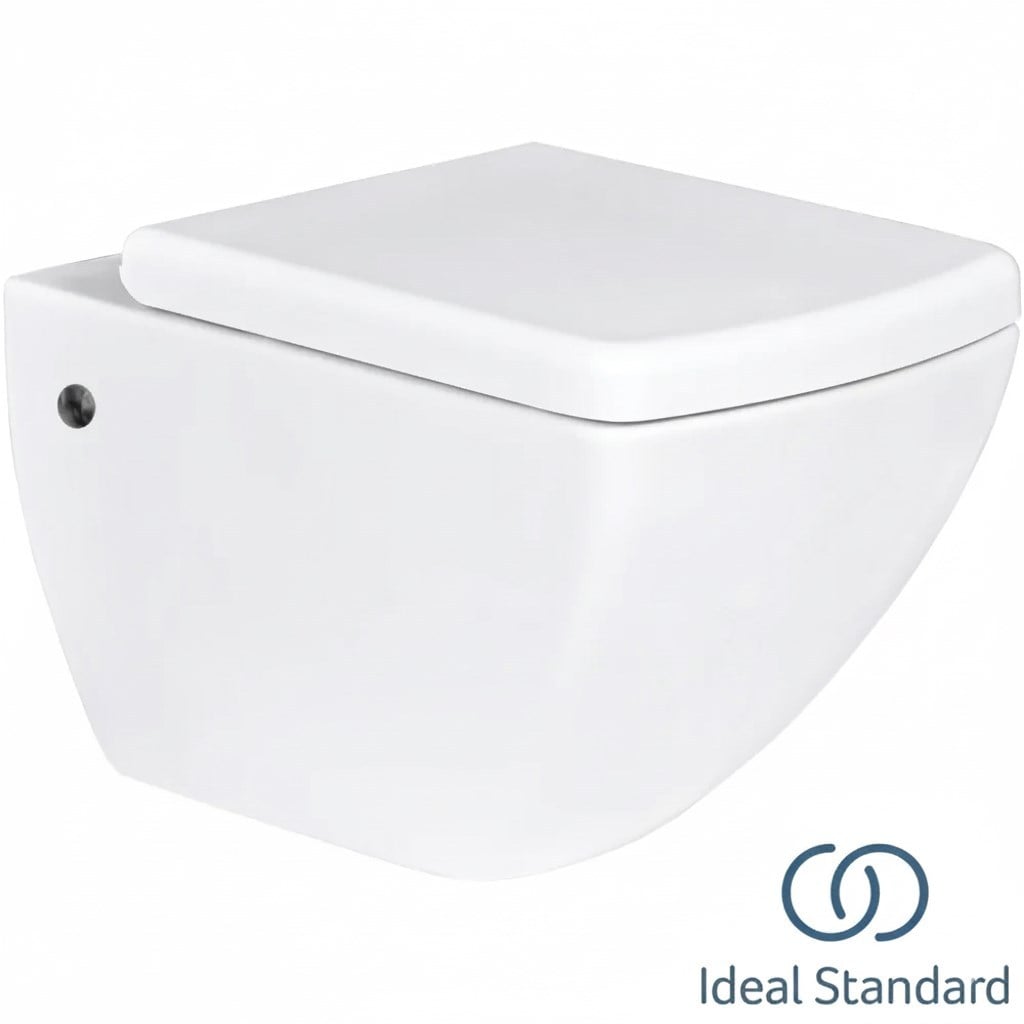 Ideal Standard Strada   Yavaş Kapanan Klozet Kapağı, Beyaz,  Metal Menteşeli– Z299701