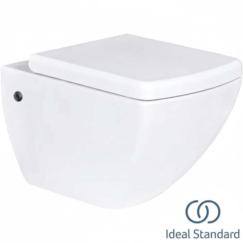 Ideal Standard Strada   Yavaş Kapanan Klozet Kapağı, Beyaz,  Metal Menteşeli– Z299701