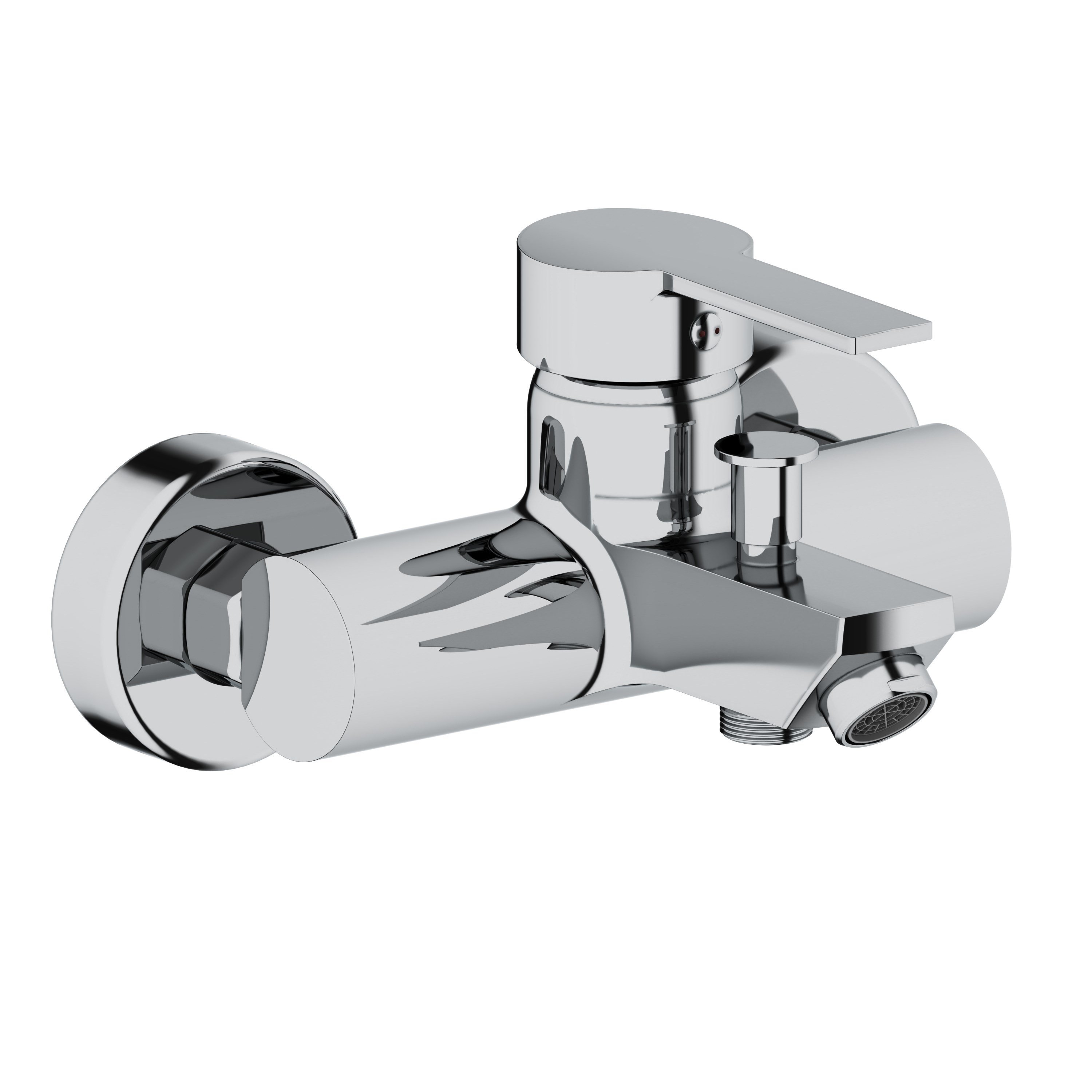Nuss Safir Banyo Bataryası-Parlak Krom-N-9604
